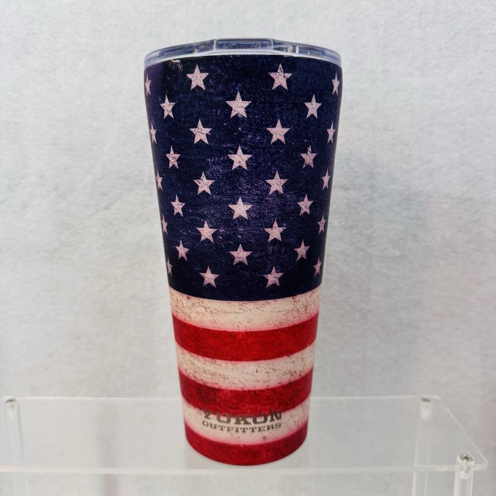 Yukon Outfitters 32oz Double Pint Vacuum Insulated Stainless Steel Tumbler - USA